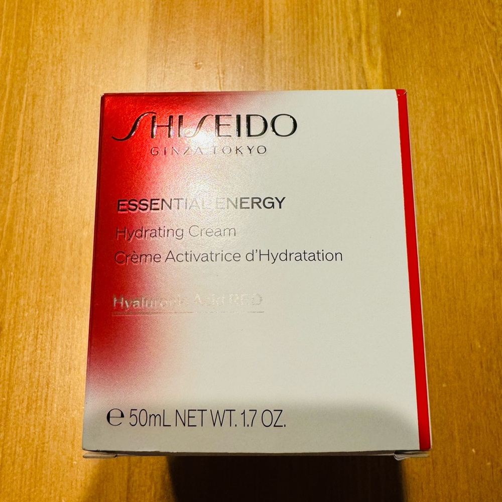 Shiseido essential energy hydrating cream 50 mL new with box